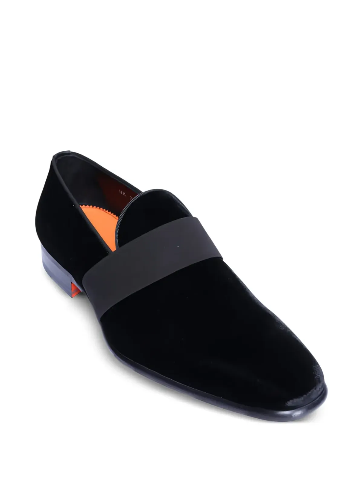 Santoni Isomerベルベット ローファー - 画像2