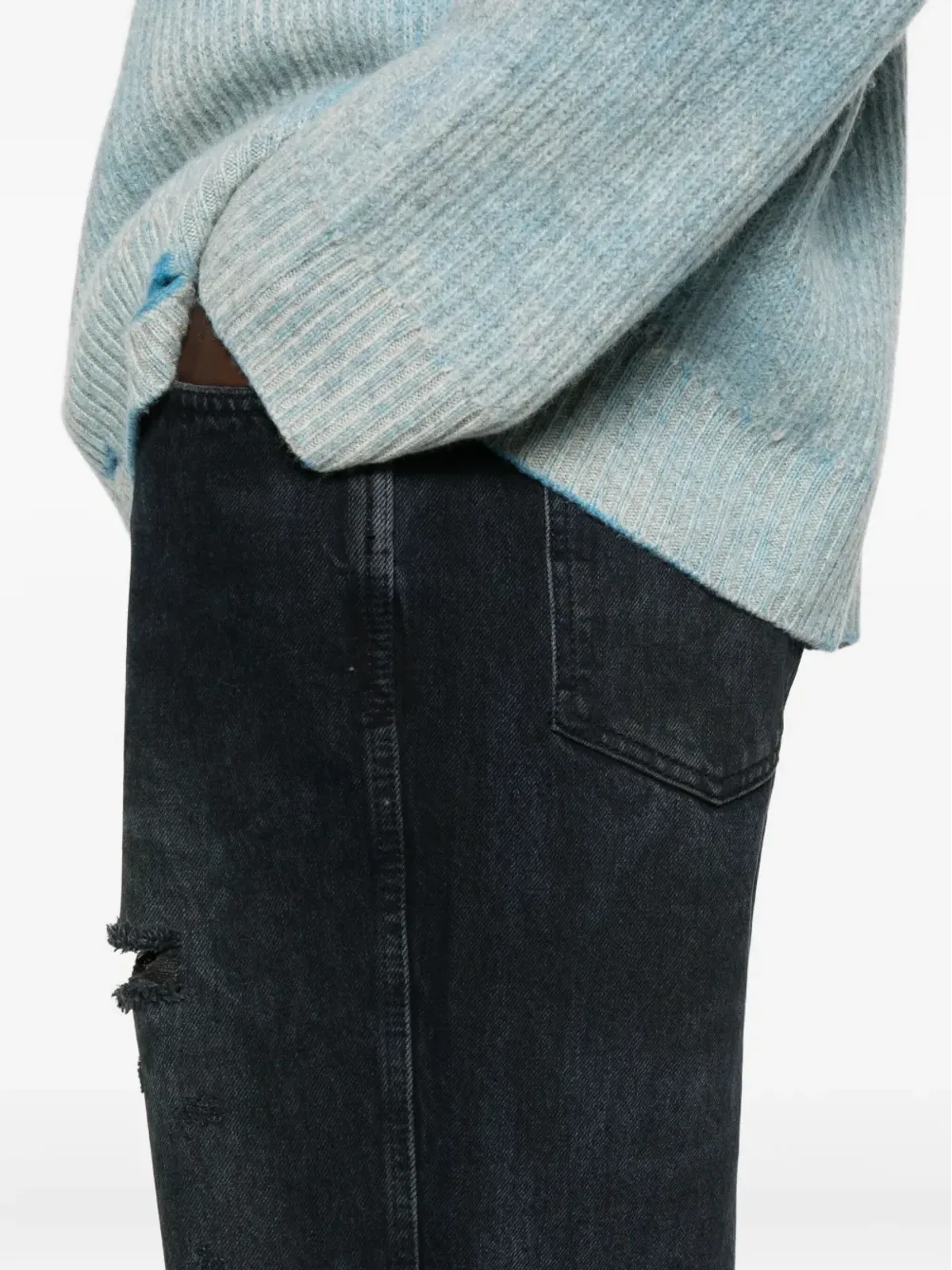 Represent リップドディテールジーンズ - 画像5