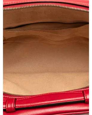 Gucci Pre-Owned グッチ GG Marmont マトレラス レザー シルヴィー トップハンドル サッチェル - レッド - サムネイル5