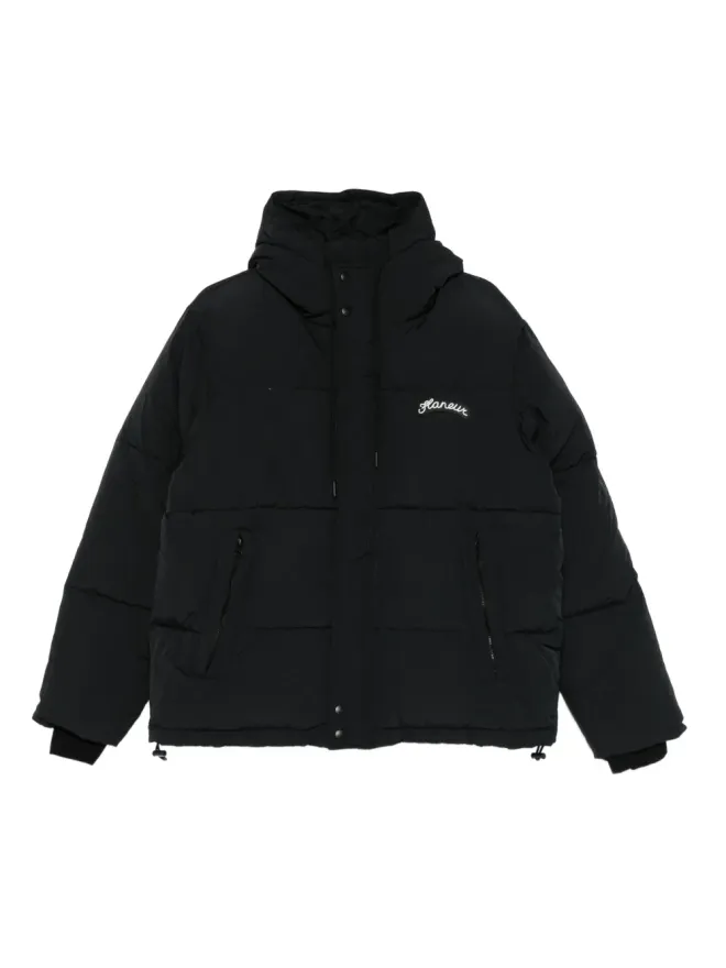 FLANEUR FLÂNEUR フード付きダウンジャケットの商品画像