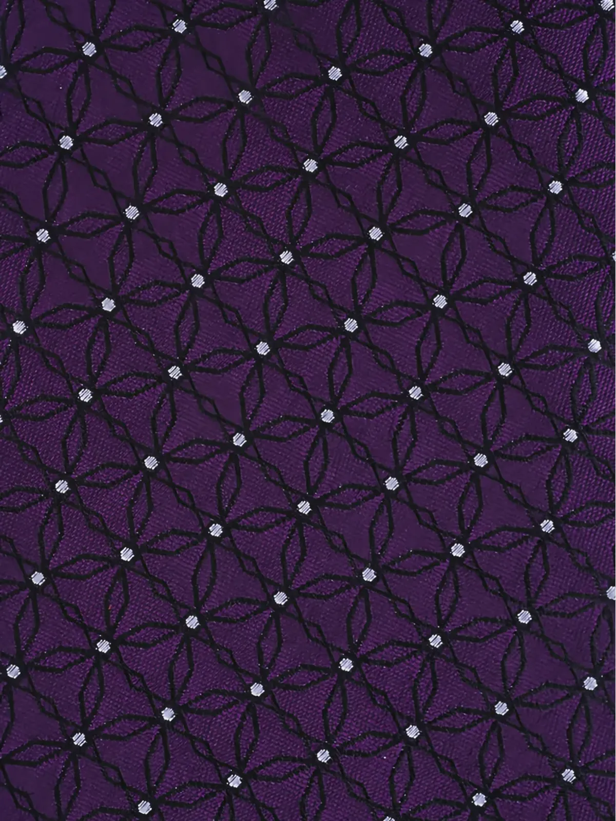 Zegna 幾何学模様ネクタイ - 画像2