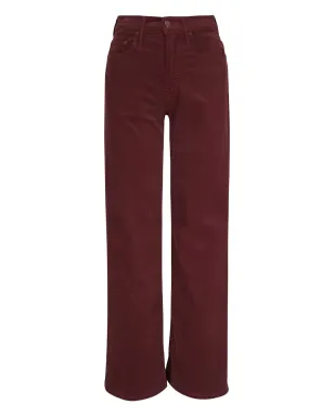 MOTHER Maven corduroy-texture jeans - Red - サムネイル1