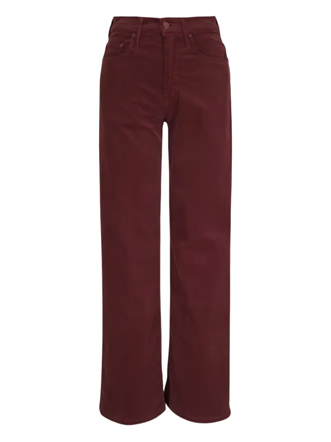 MOTHER MOTHER Maven corduroy-texture jeans - Redの商品画像
