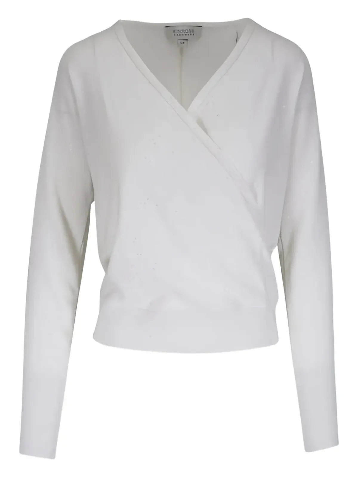 Kinross Cashmere Vネック ラップトップ - 画像1