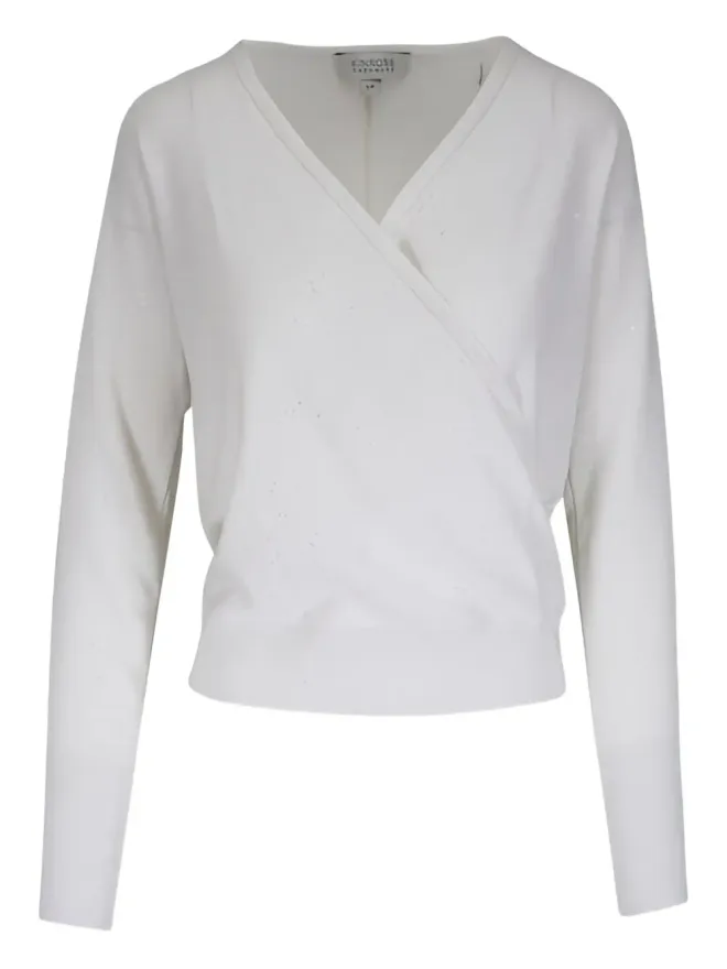 Kinross Cashmere Kinross Cashmere Vネック ラップトップの商品画像