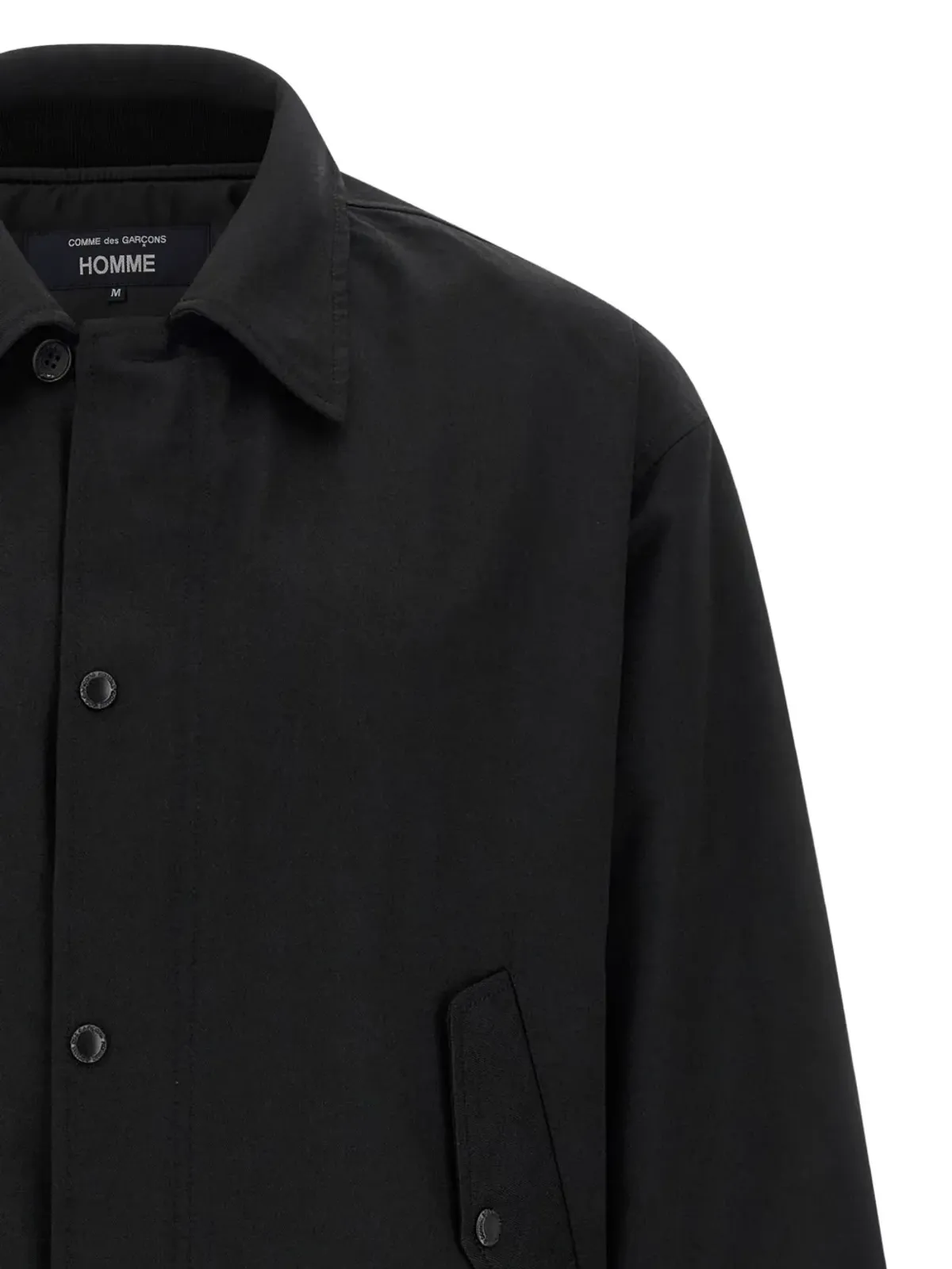 Comme des Garçons Homme プレススタッド留めジャケット - 画像3