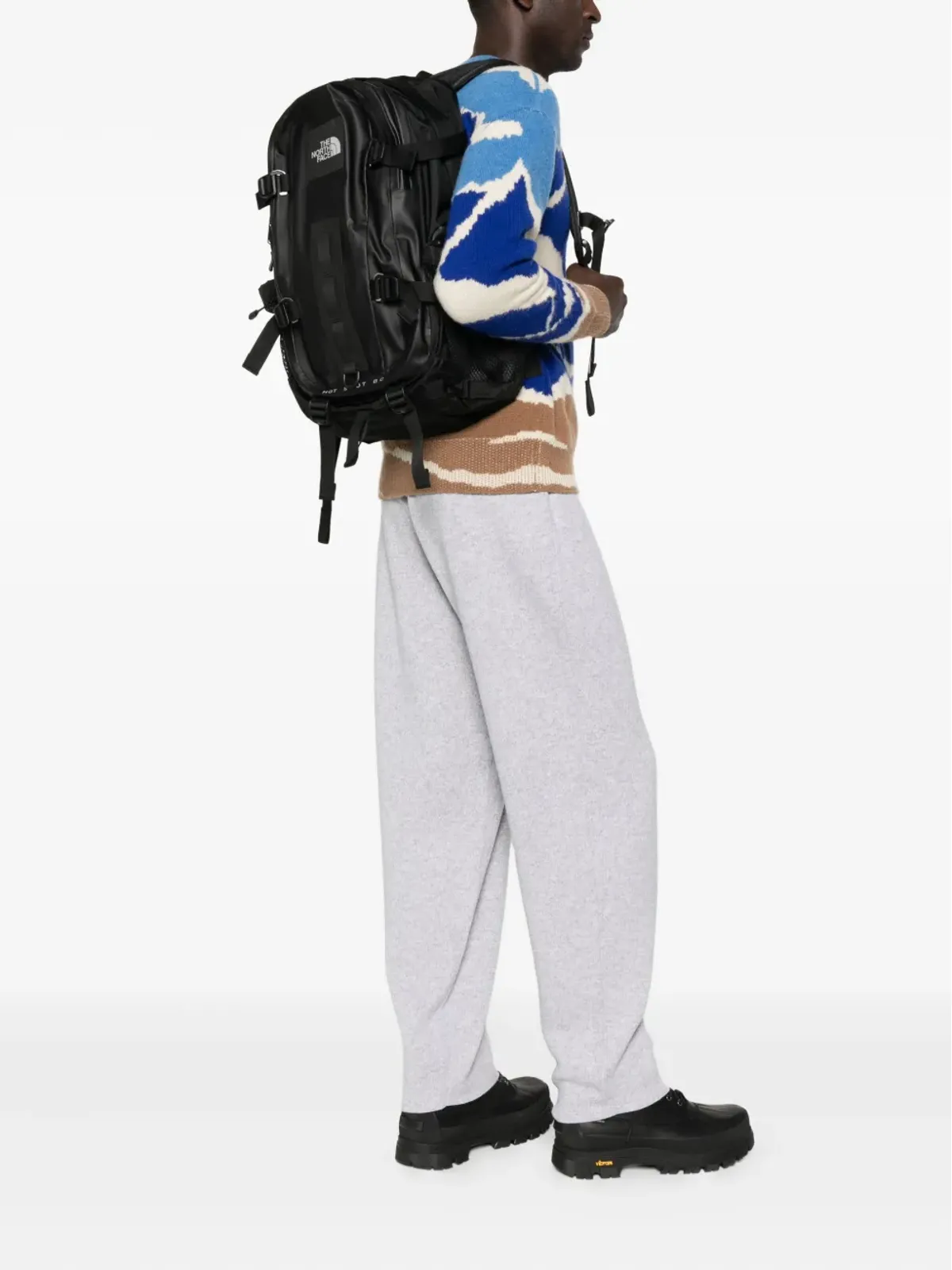 The North Face ロゴプリントバックパック - 画像2