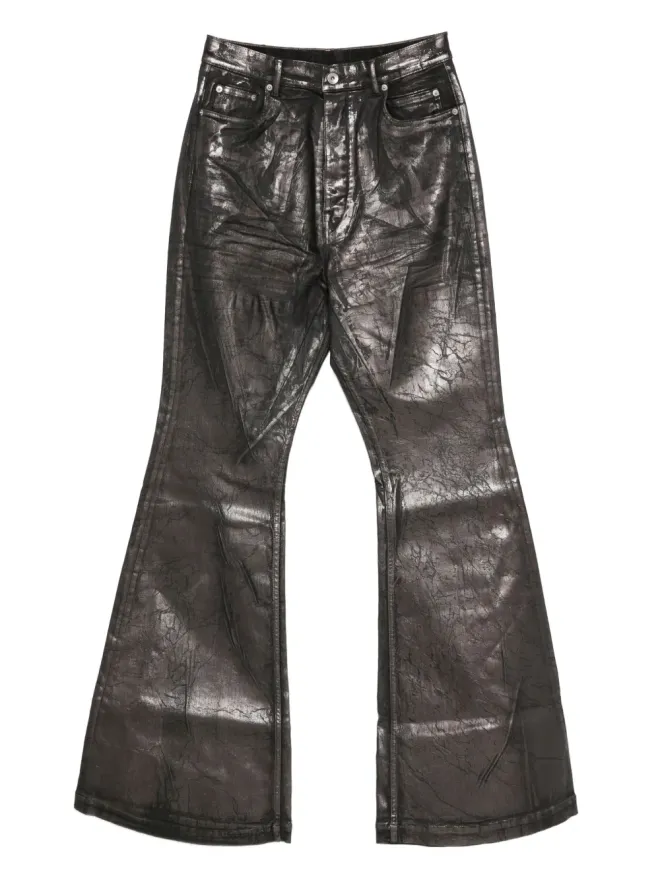 Rick Owens DRKSHDW Rick Owens DRKSHDW ひび割れ風フレアジーンズの商品画像