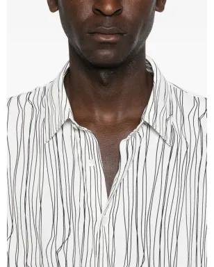 Patrizia Pepe graphic-print flowing shirt - サムネイル5