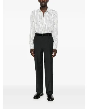 Patrizia Pepe graphic-print flowing shirt - サムネイル2