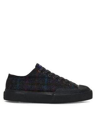 Superga ウールパッチワーク スニーカー - ブラック - サムネイル1