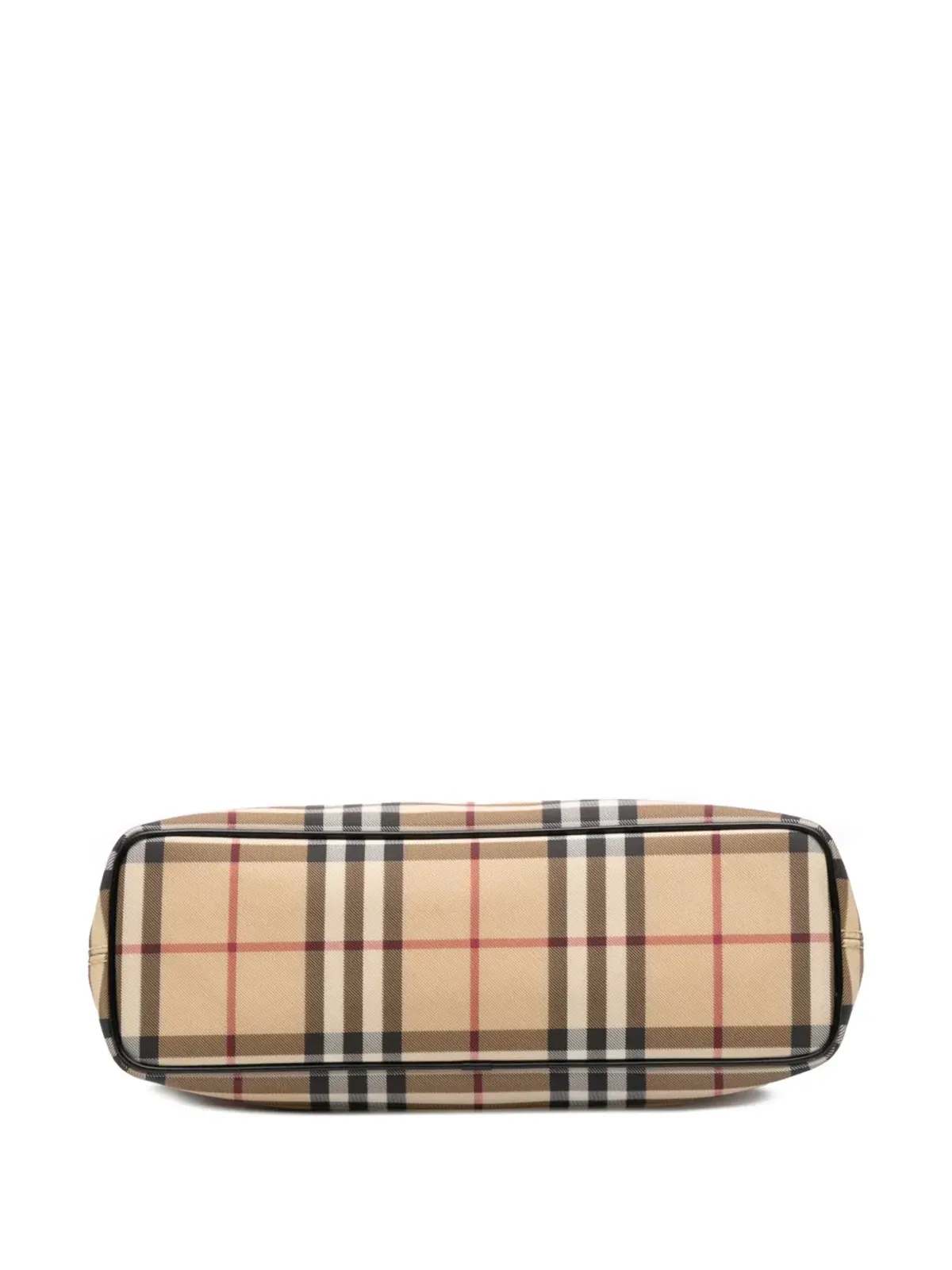 Burberry Pre-Owned ハウスチェック コーテッドキャンバス トートバッグ - 画像4