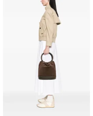 Gucci ビンテージ キャンバス地リングトップハンドルバッグ - サムネイル2