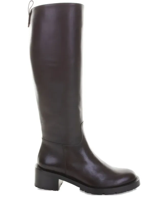 GUGLIELMO ROTTA GUGLIELMO ROTTA Colin Ranch レザー膝丈ブーツ - Brownの商品画像