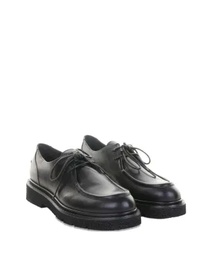 GUGLIELMO ROTTA Kurt lace-up derby shoes - Black - サムネイル2
