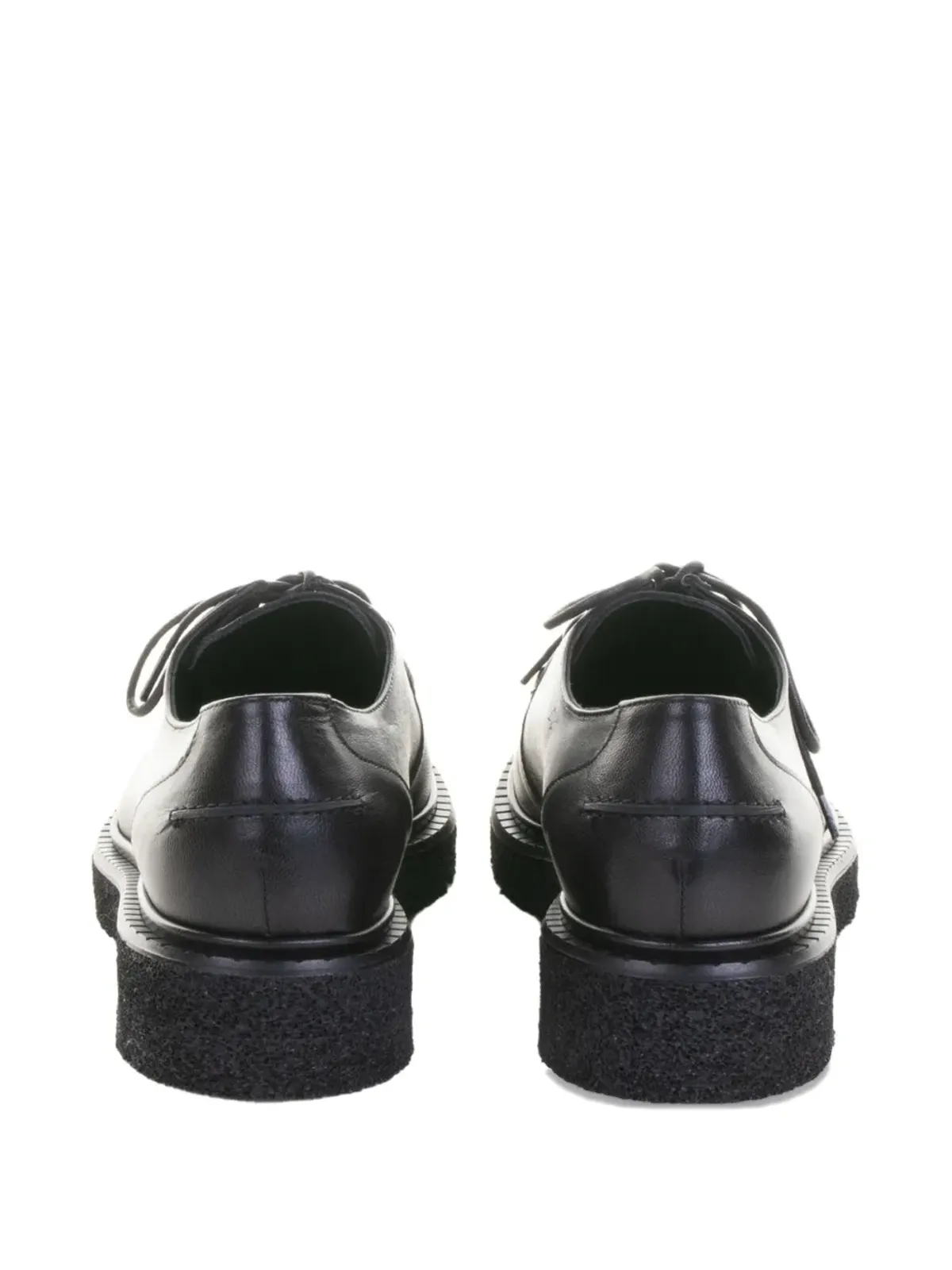 GUGLIELMO ROTTA Kurt lace-up derby shoes - Black - 画像3