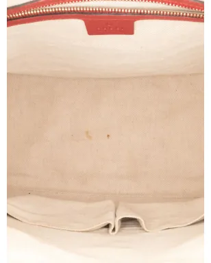 Gucci Pre-Owned マイクログッチシマ・パテント ドーム型トップハンドルバッグ（サッチェル） - Red - サムネイル5
