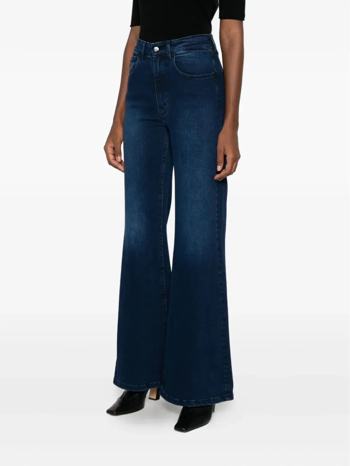 LOIS JEANS ハイウエスト フレアジーンズ - 画像3