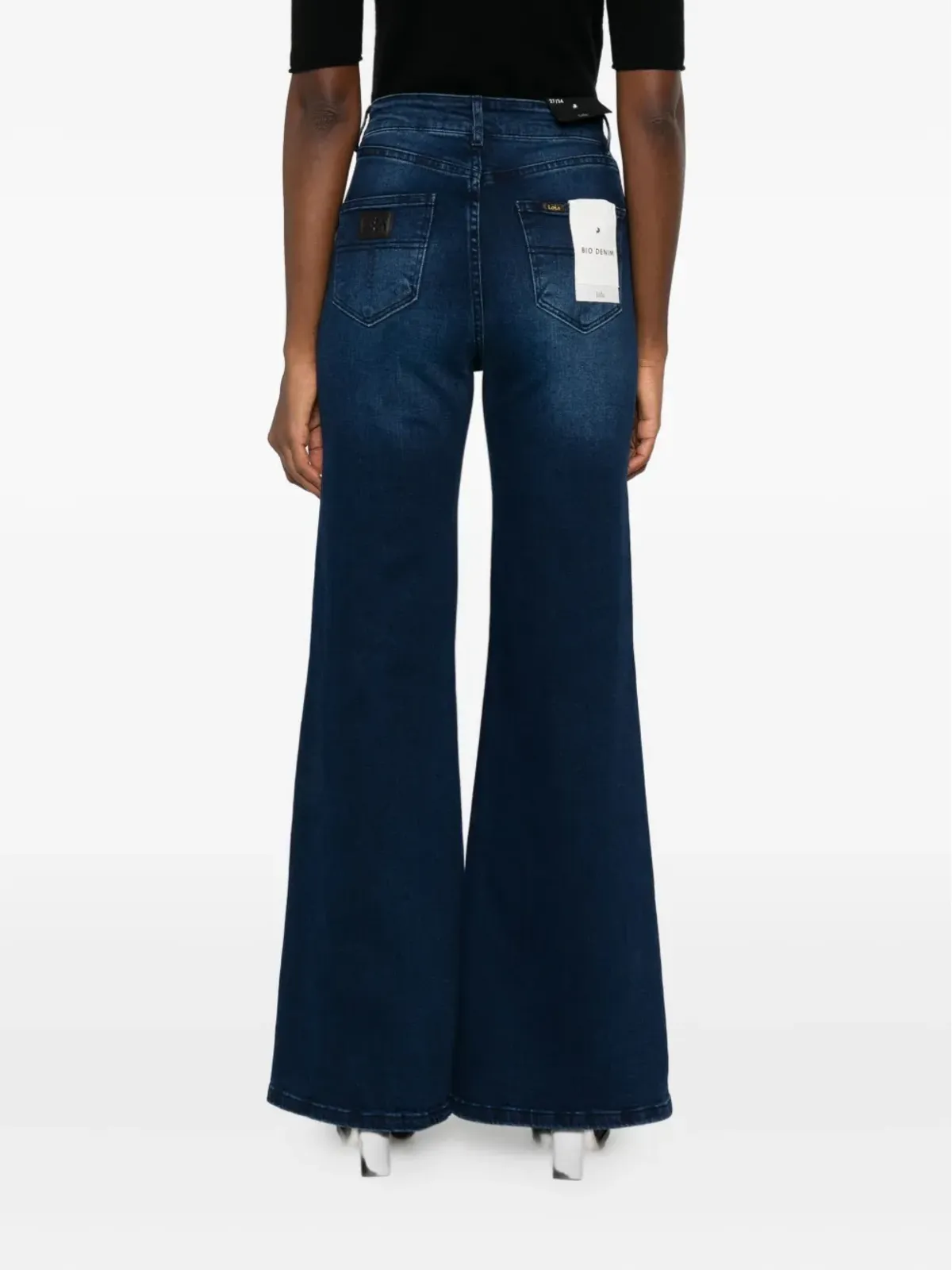 LOIS JEANS ハイウエスト フレアジーンズ - 画像4