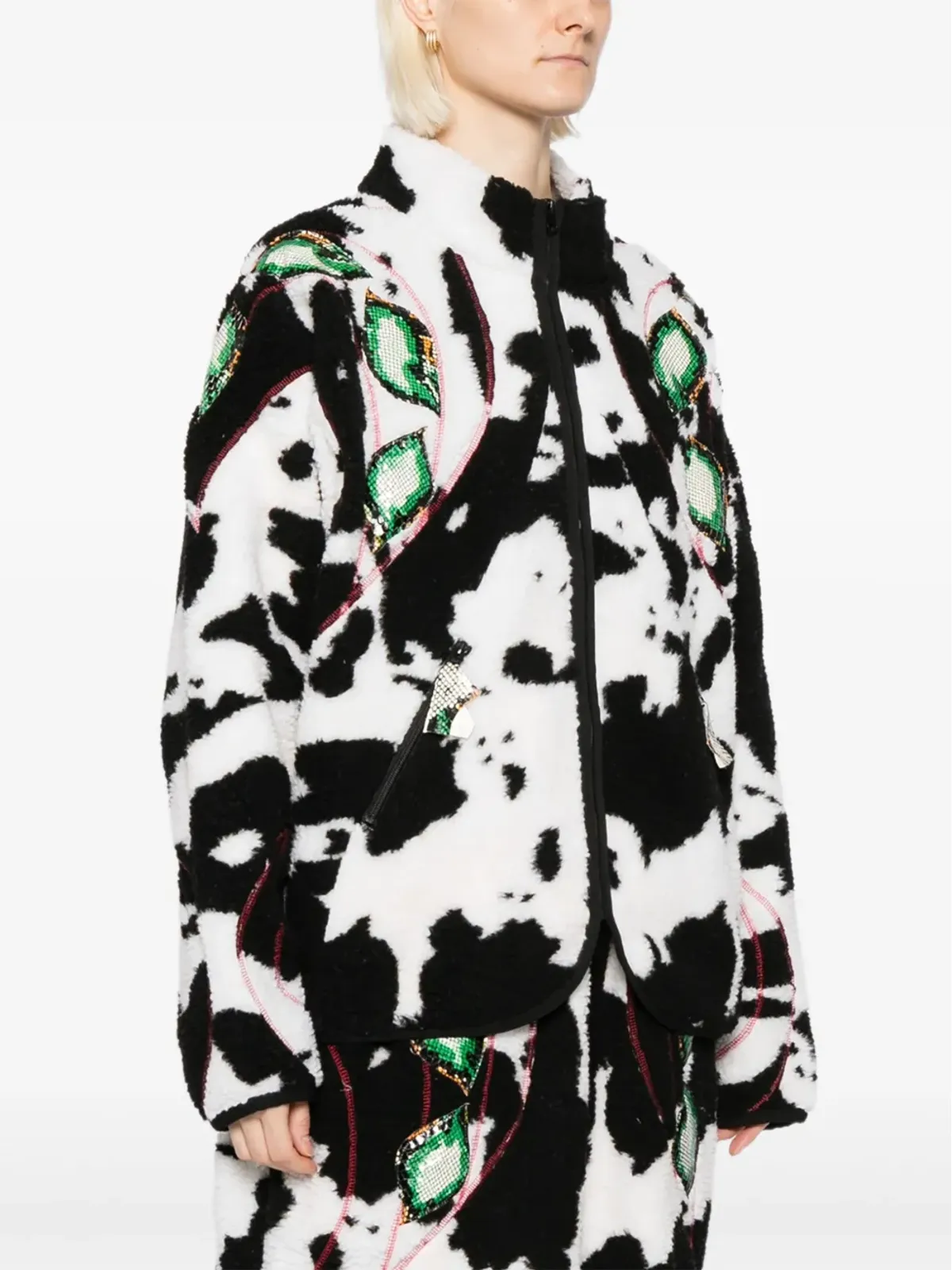 PENULTIMATE embellished jacket - Black - 画像3