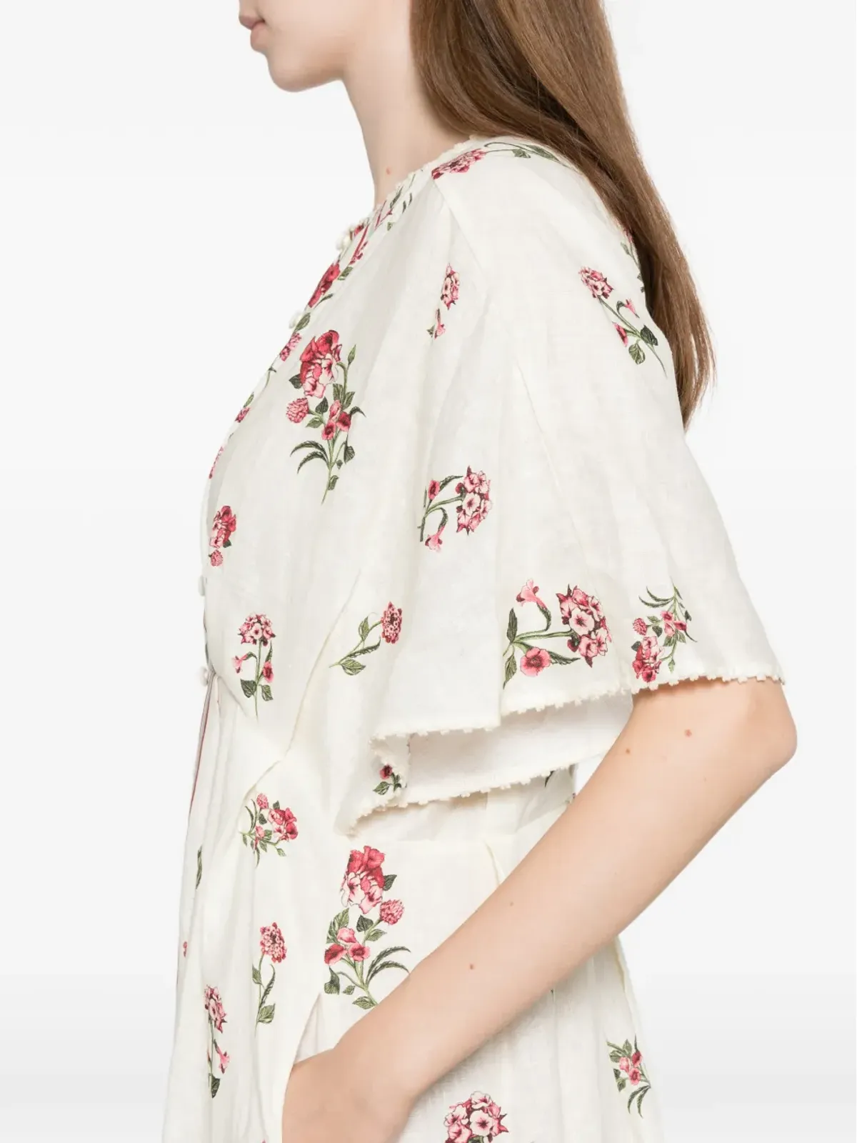 Agua By Agua Bendita 花柄マキシドレス - 画像5