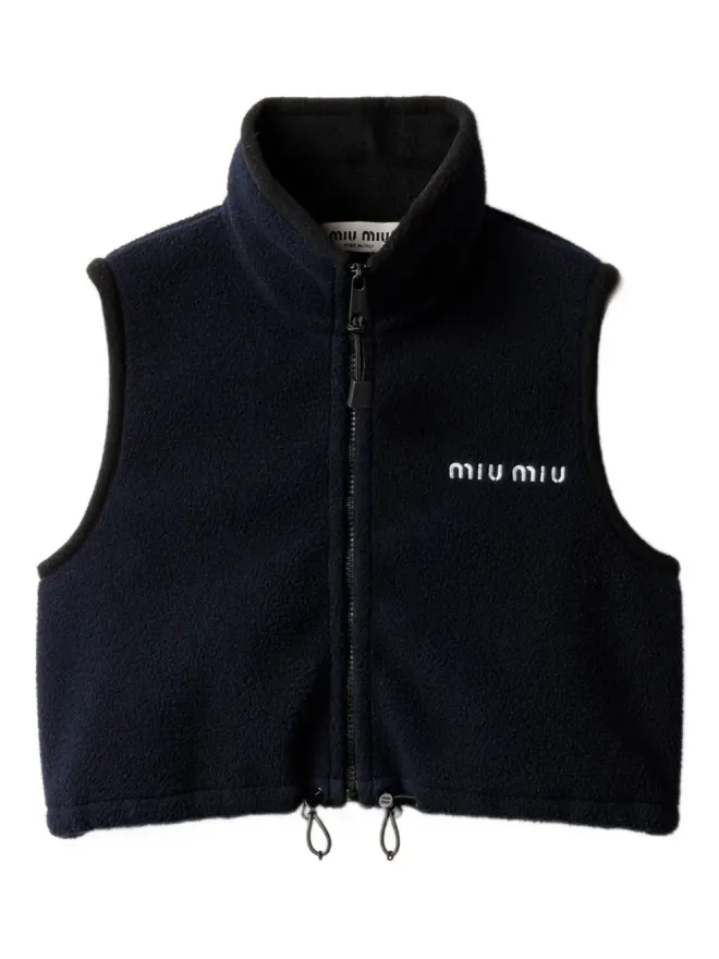 Miu Miu Miu Miu フリースベストの商品画像