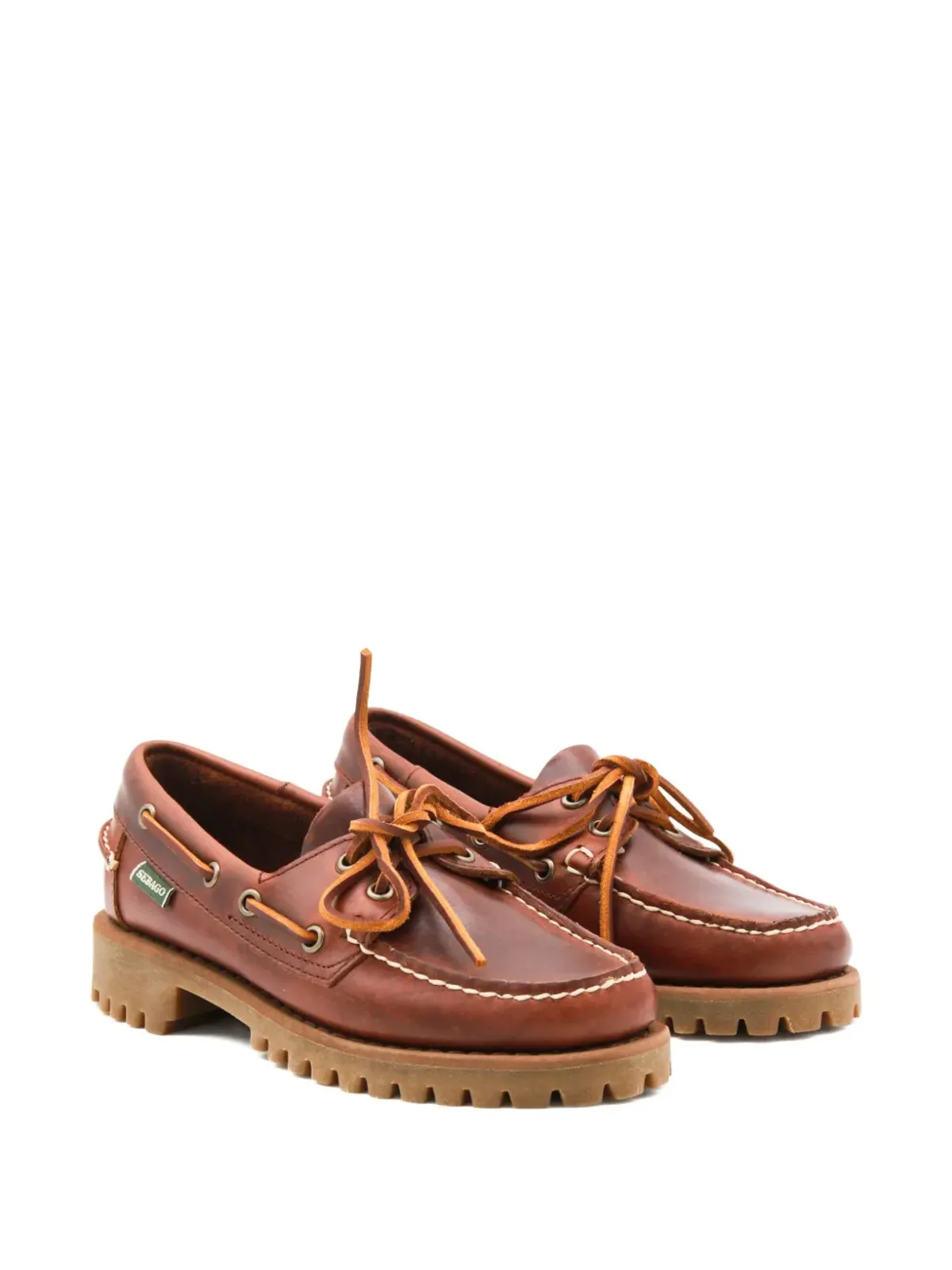 Sebago レンジャー レザー ボートシューズ - 画像2