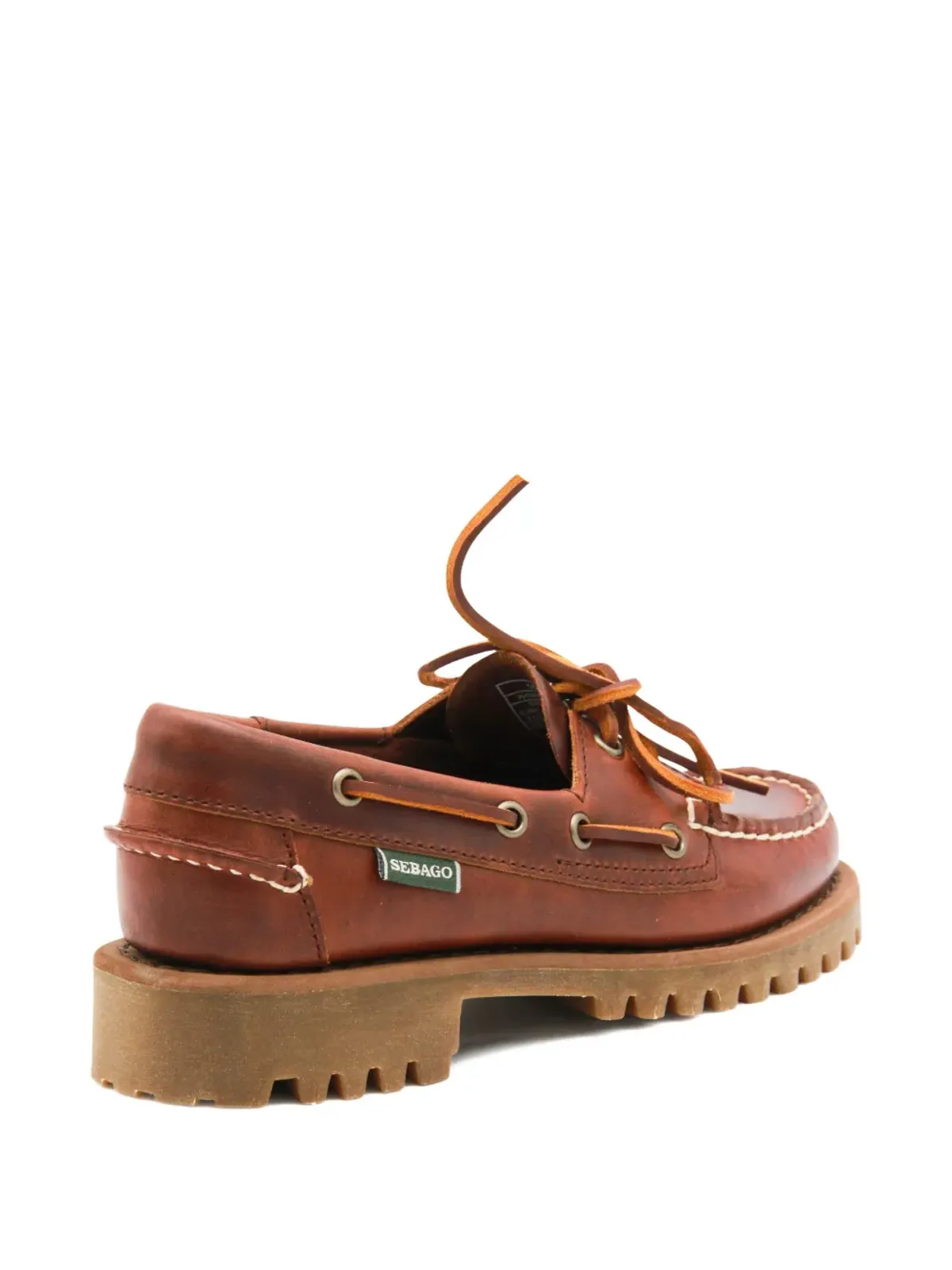 Sebago レンジャー レザー ボートシューズ - 画像3