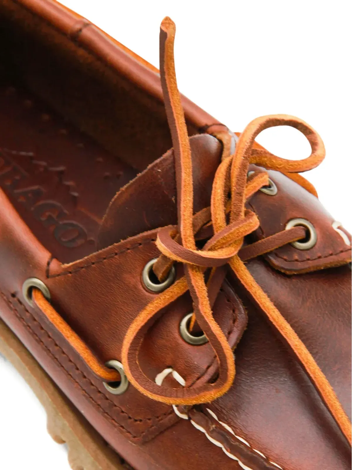 Sebago レンジャー レザー ボートシューズ - 画像4