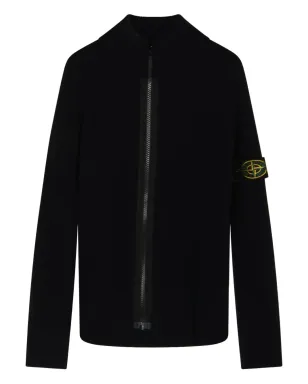 Stone Island Junior リブ編みジップアップセーター - サムネイル1