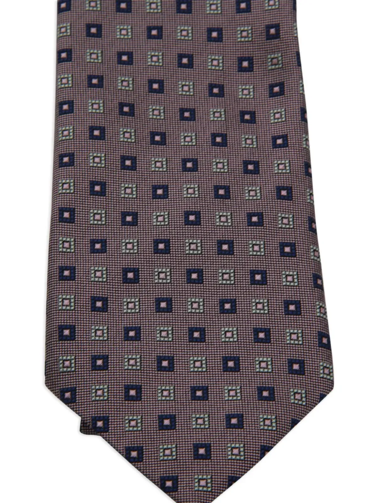 Zegna 幾何学柄ネクタイ - 画像2