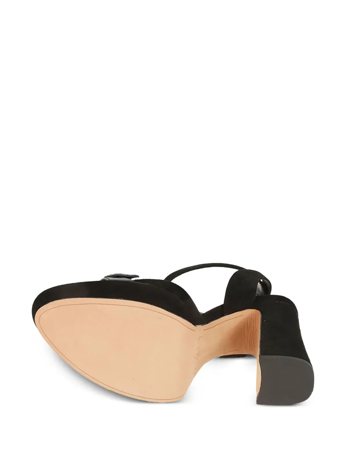 Alexandre Birman 120mm リボンディテール プラットフォームサンダル - ブラック - 画像5