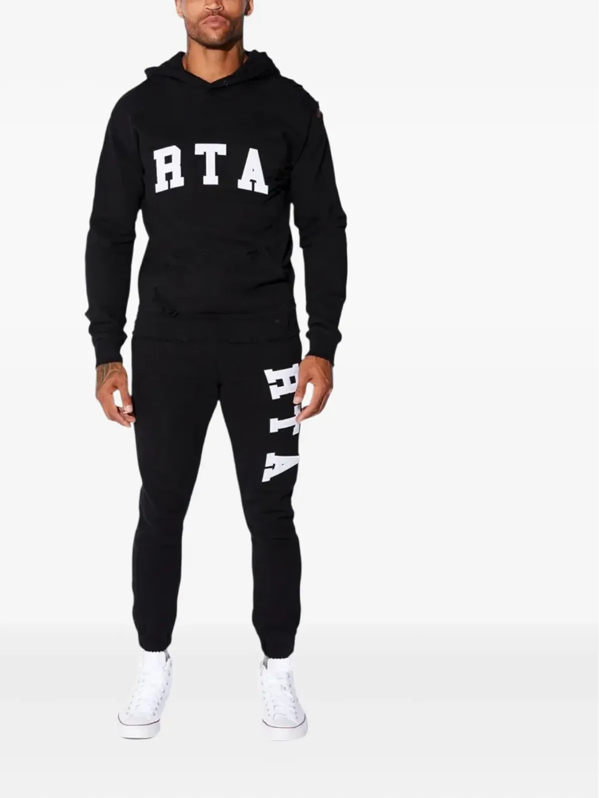 RTA Owen Collegiate ロゴ トラックパンツ - 画像2