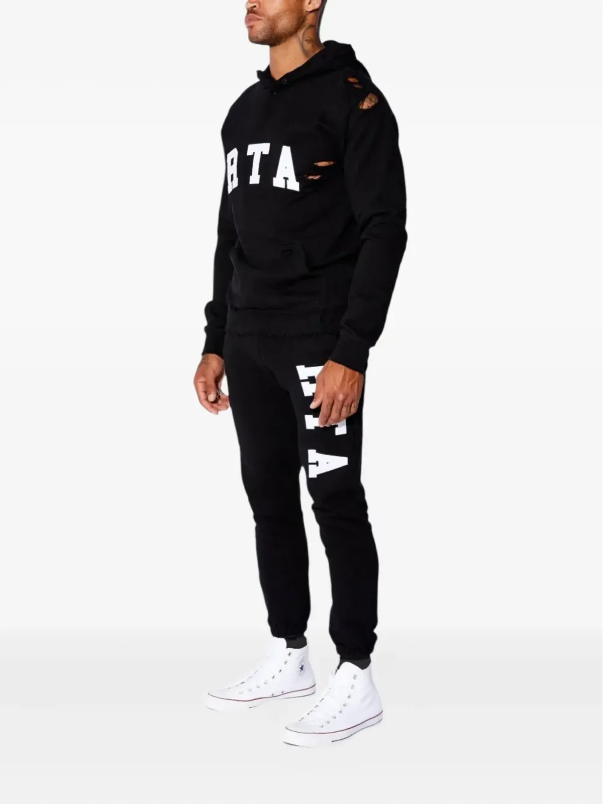 RTA Owen Collegiate ロゴ トラックパンツ - 画像3