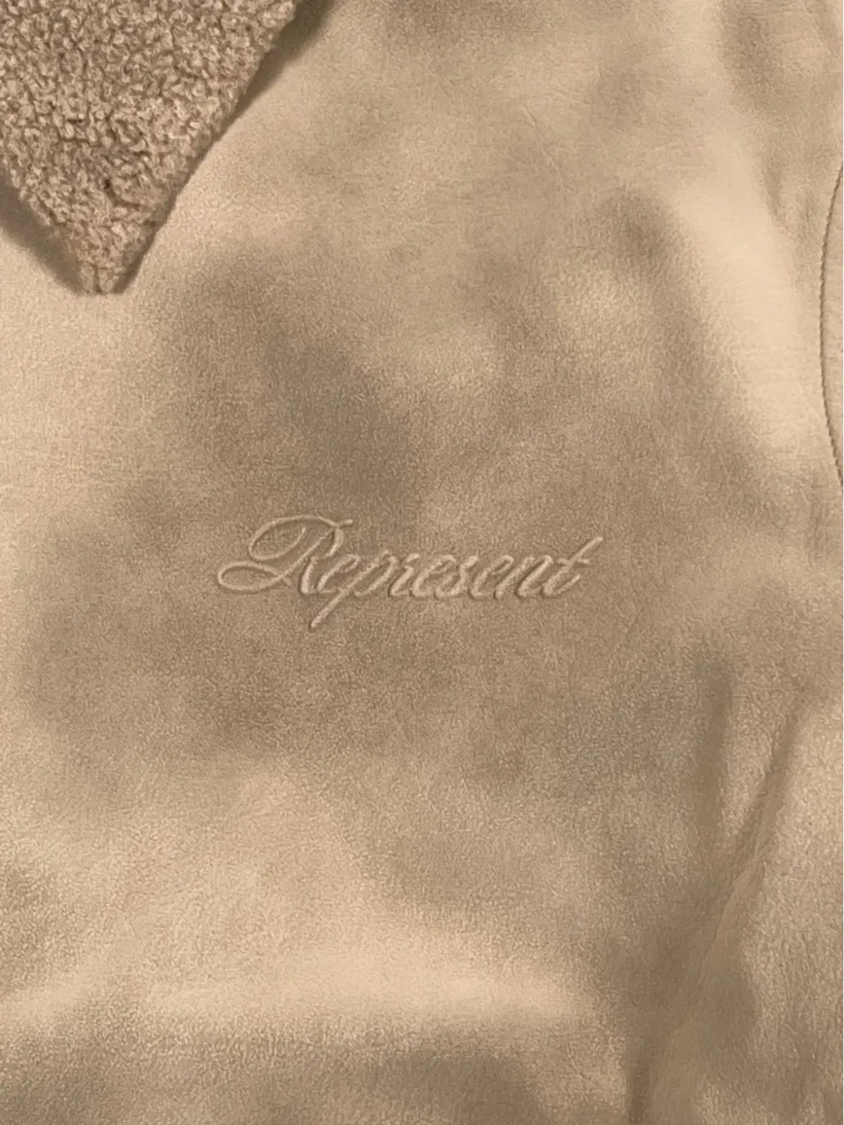 Represent シアリングカラー ジャケット - 画像5