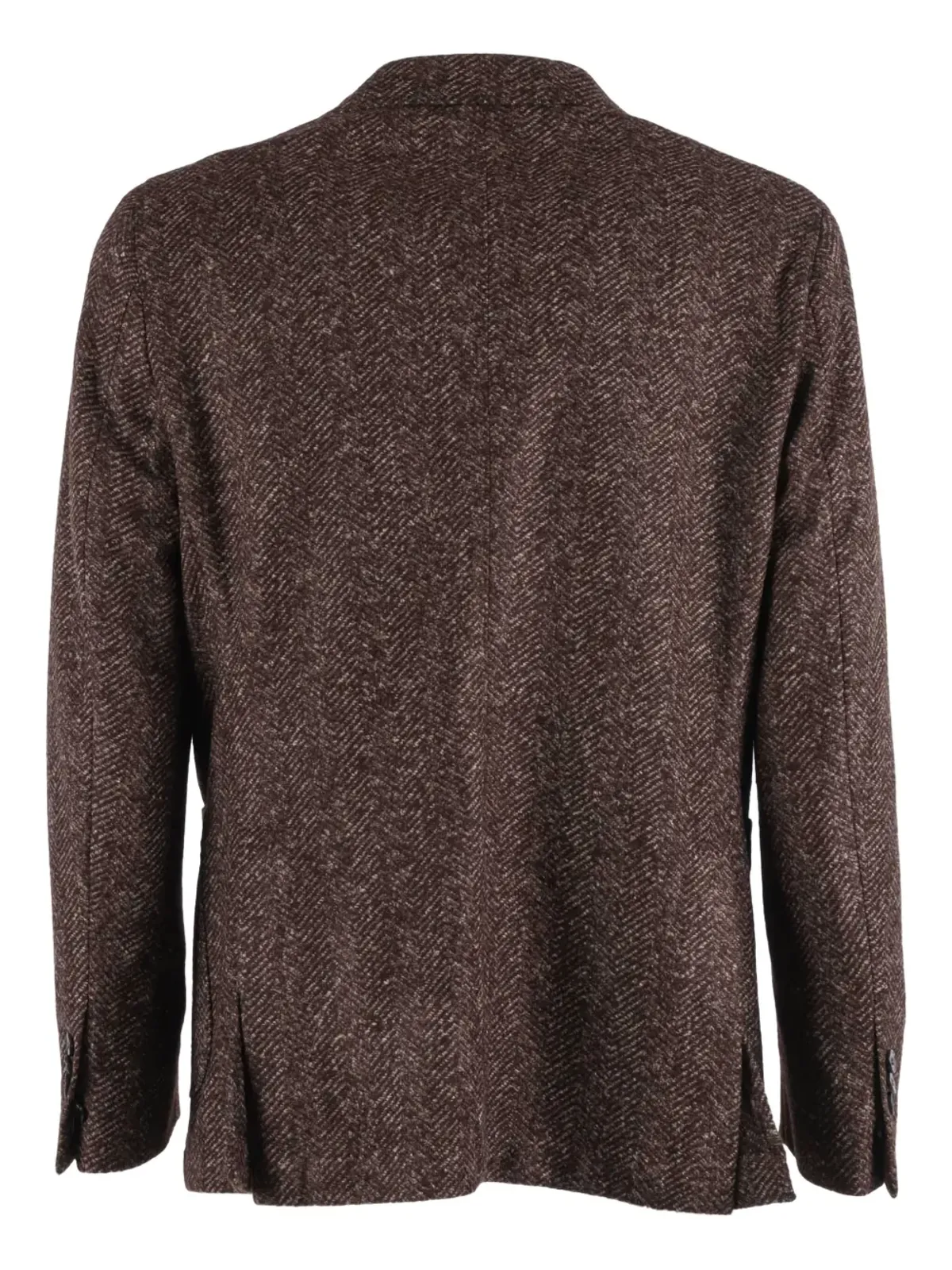 Brera ヘリンボーン シングルブレスト ブレザー - 画像2