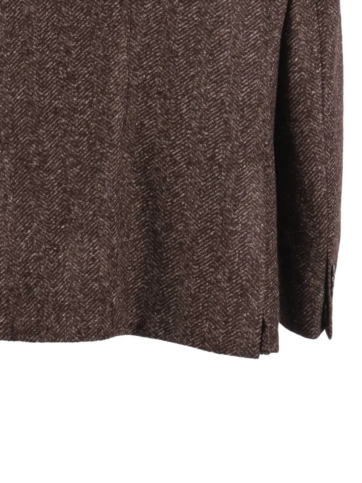 Brera ヘリンボーン シングルブレスト ブレザー - 画像3