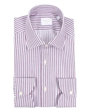 Xacus ストライプ柄長袖シャツ - White - サムネイル1