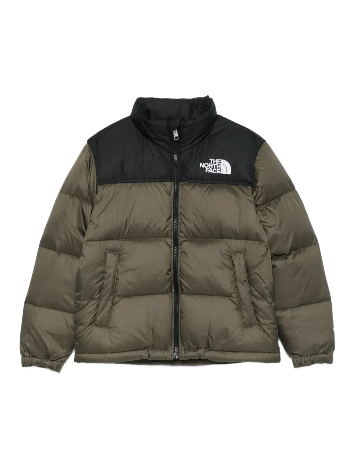 The North Face Kids ジップアップパファージャケット - 画像1