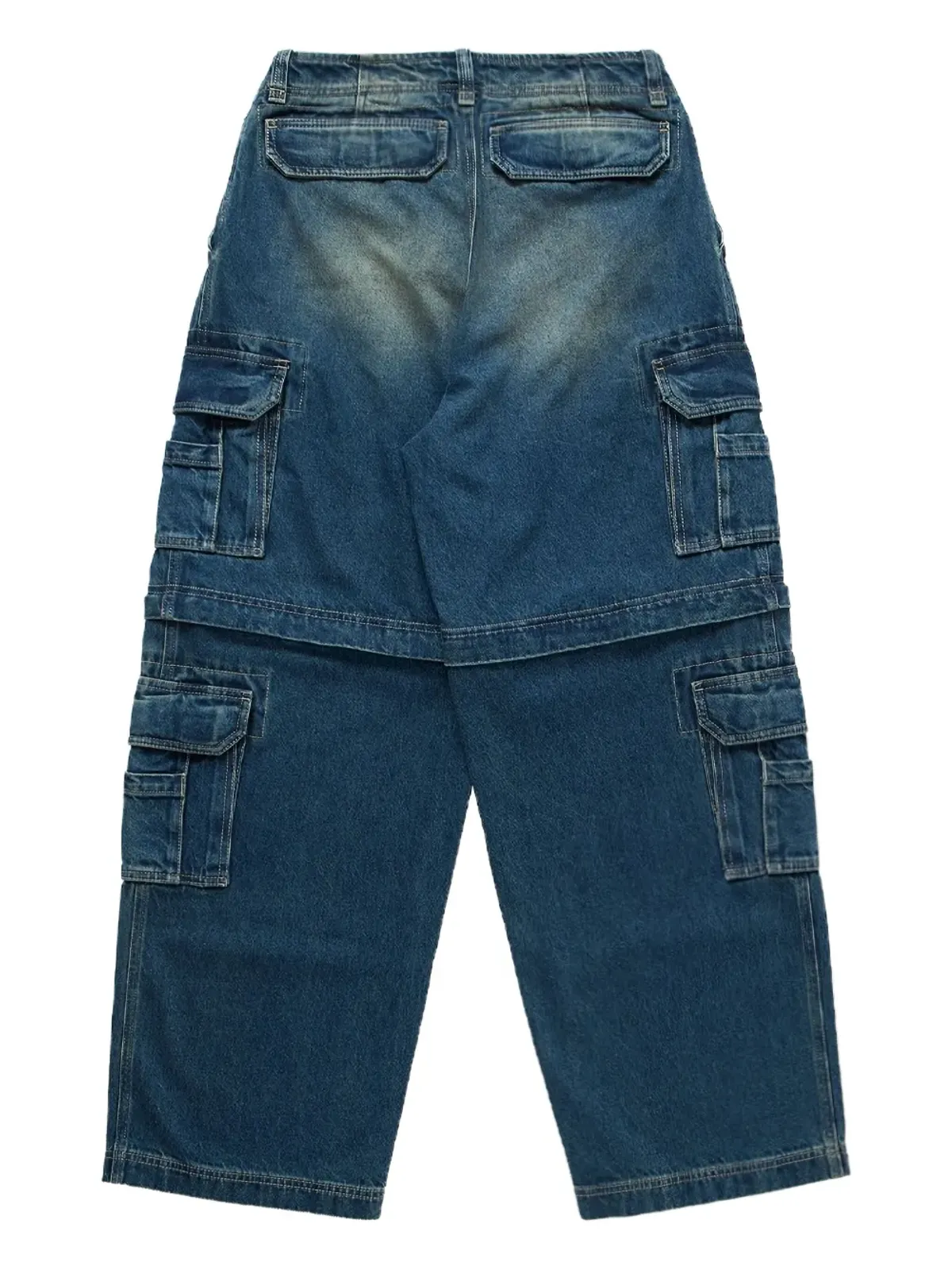 VETEMENTS ワイドレッグデニムジーンズ - 画像2