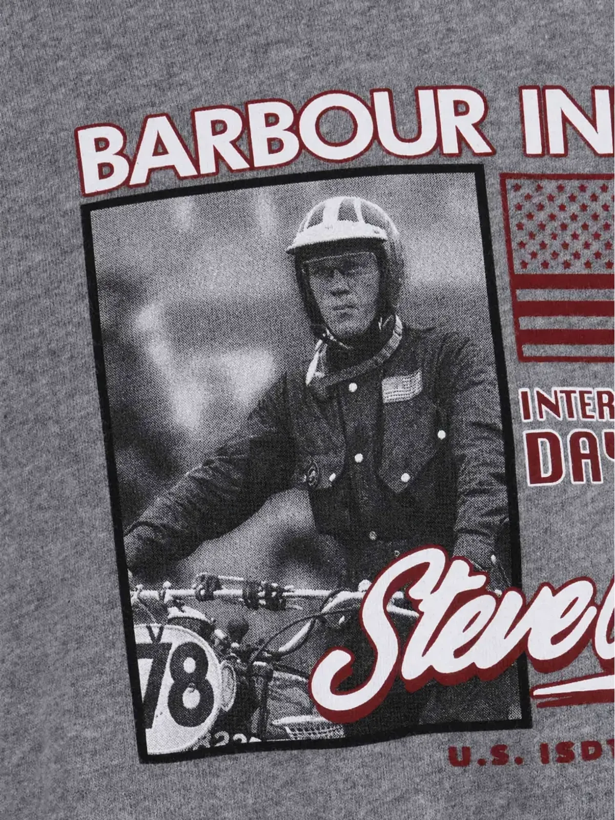Barbour グラフィックプリントTシャツ - 画像3