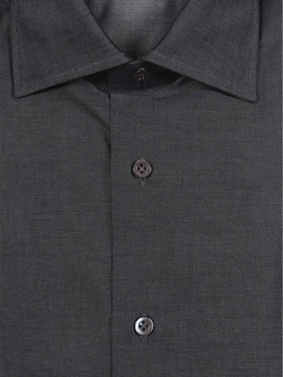 Mazzarelli ツイルコットンシャツ - 画像2