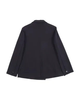 Paolo Pecora Kids ダブルブレストボタン留めブレザー - ブルー - サムネイル2