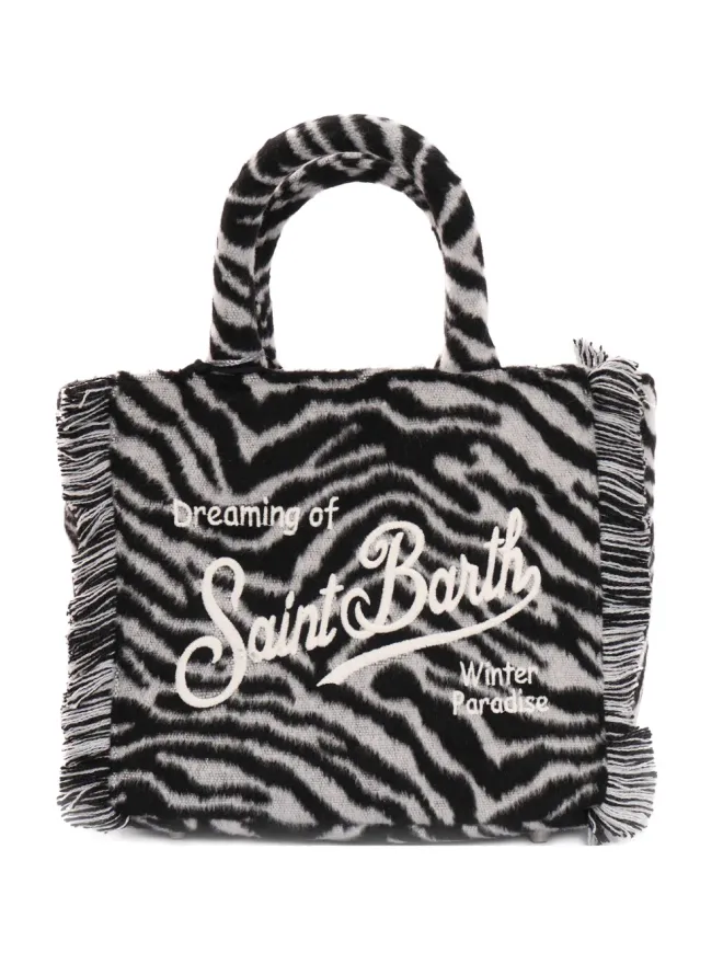 MC2 Saint Barth MC2 Saint Barth ゼブラ柄ミニトートバッグの商品画像