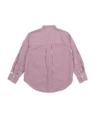 Bellerose Kids Ironi shirt - Red - サムネイル2