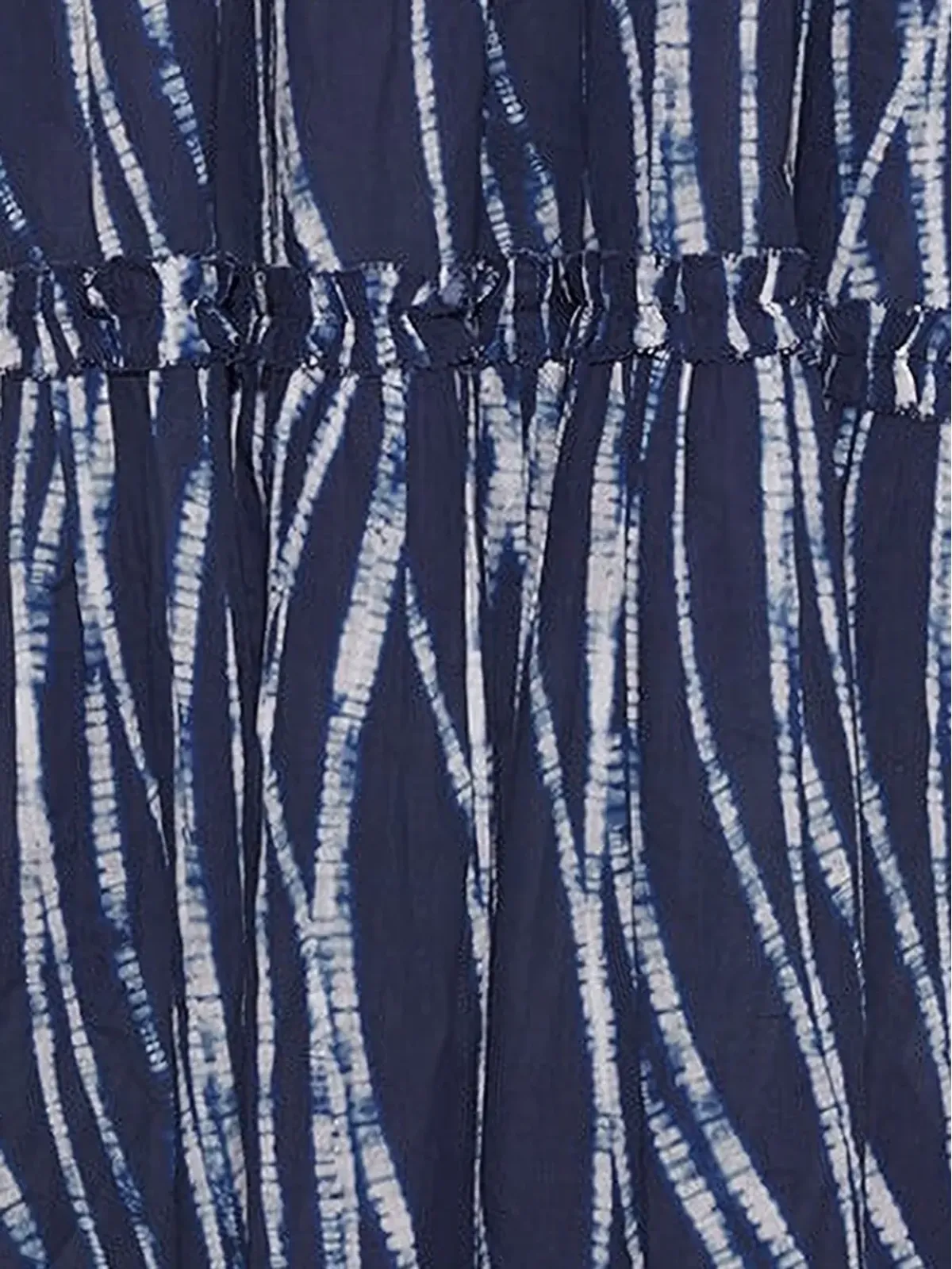 Cara Cara Cece smocked ruffled skirt - Blue - 画像2
