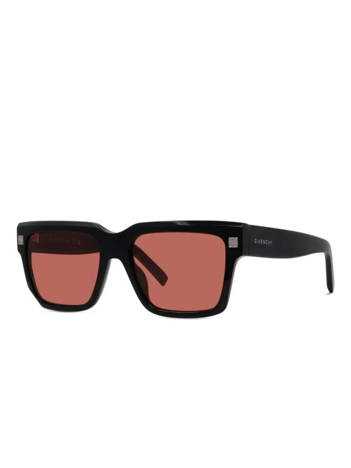 Givenchy Eyewear スクエアフレームサングラス ブラウン - 画像2