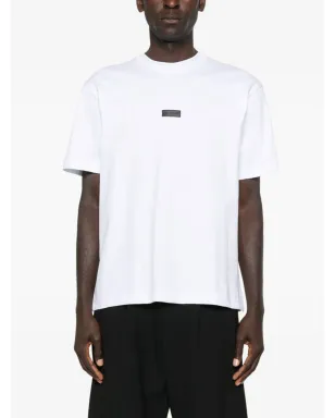 LES HOMMES ロゴパッチTシャツ - ホワイト - サムネイル4