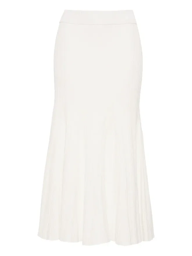 Cara Cara Cara Cara Dara ribbed midi skirtの商品画像