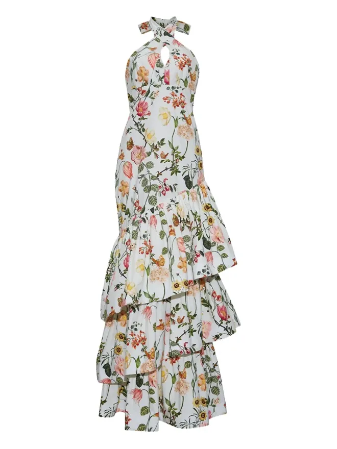 Cara Cara Cara Cara ペルラ 花柄プリント マキシドレスの商品画像